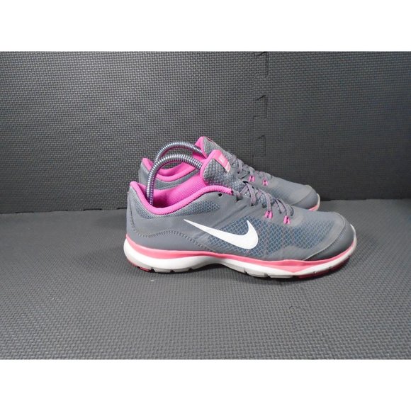 nike womens trainers grey and pink